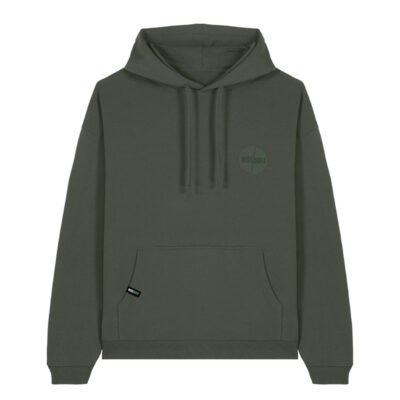Cotton Logo Hoodie (Unisex Khaki)